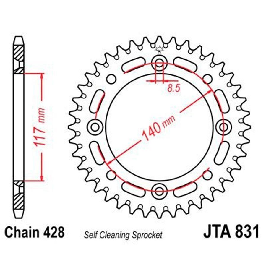 PLATO CORONA JT 831 46T  428