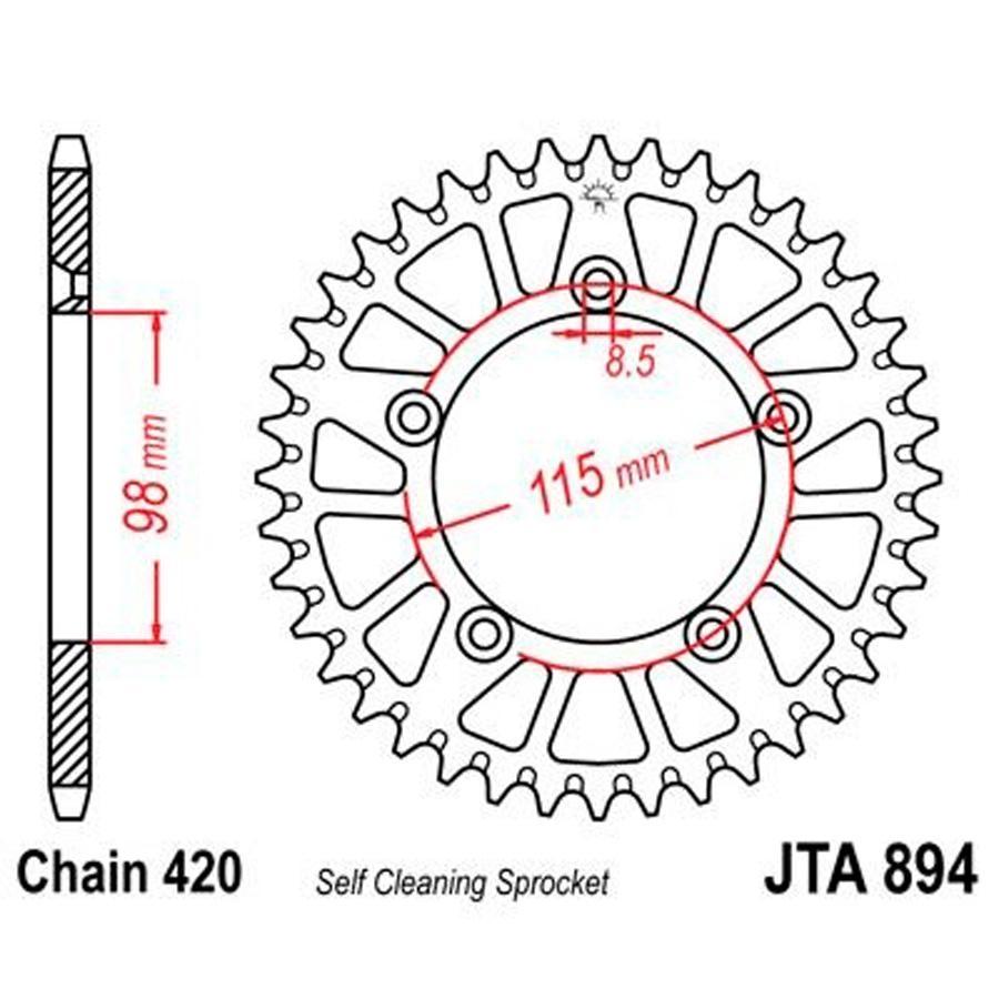PLATO CORONA JT 894 46T  420