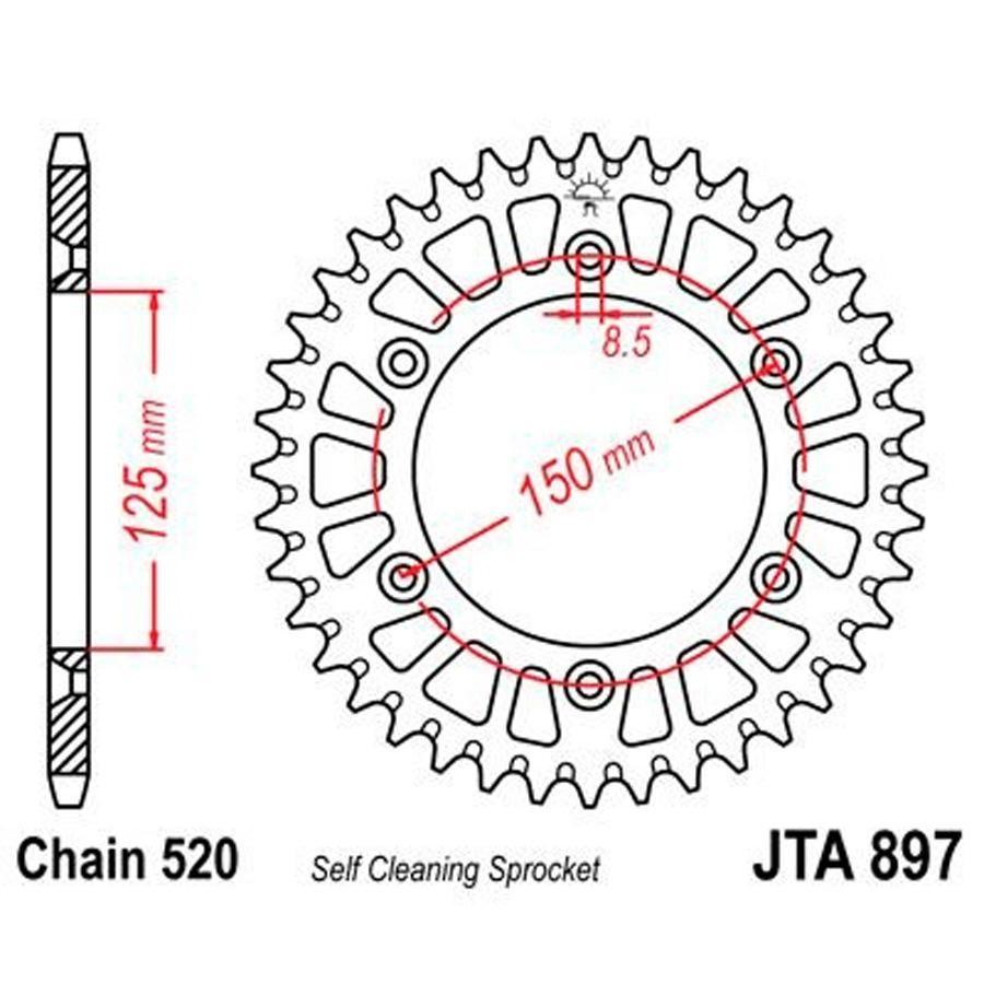 PLATO CORONA JT 897 52T  520