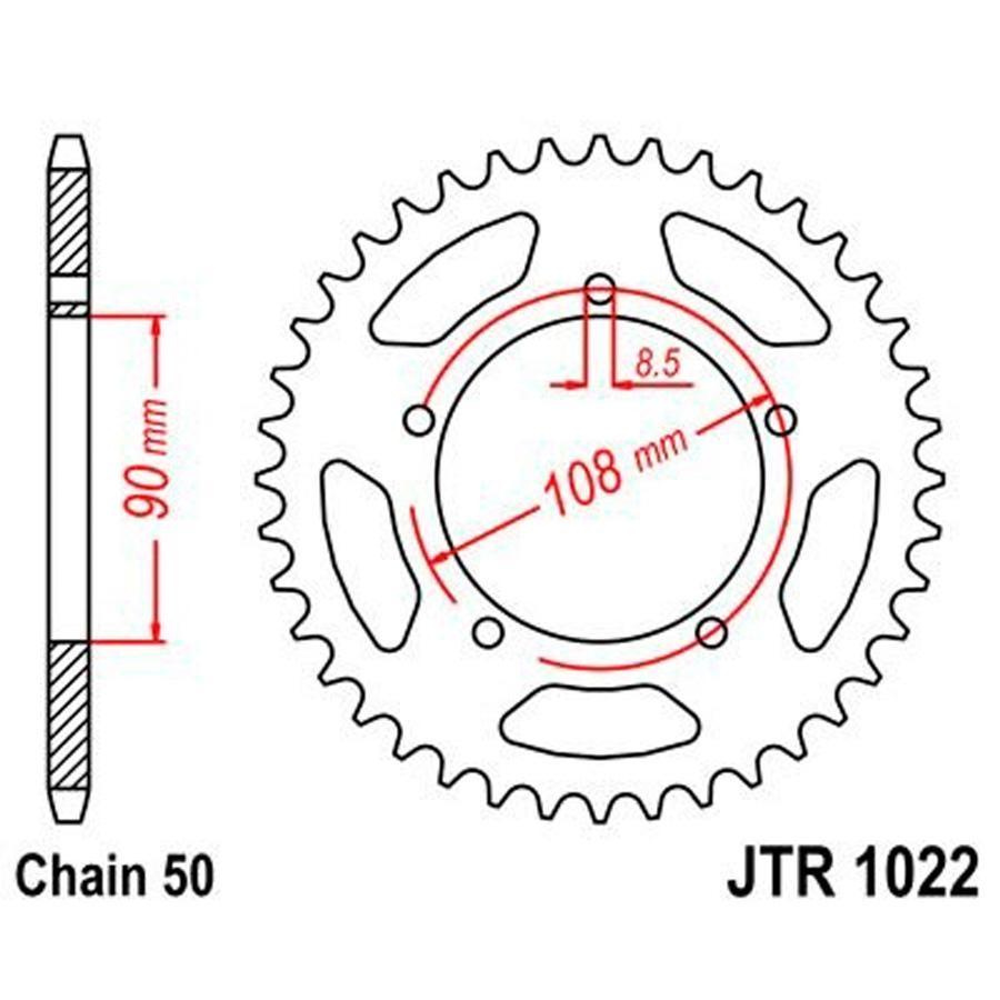 PLATO CORONA JT 1022 38T  530
