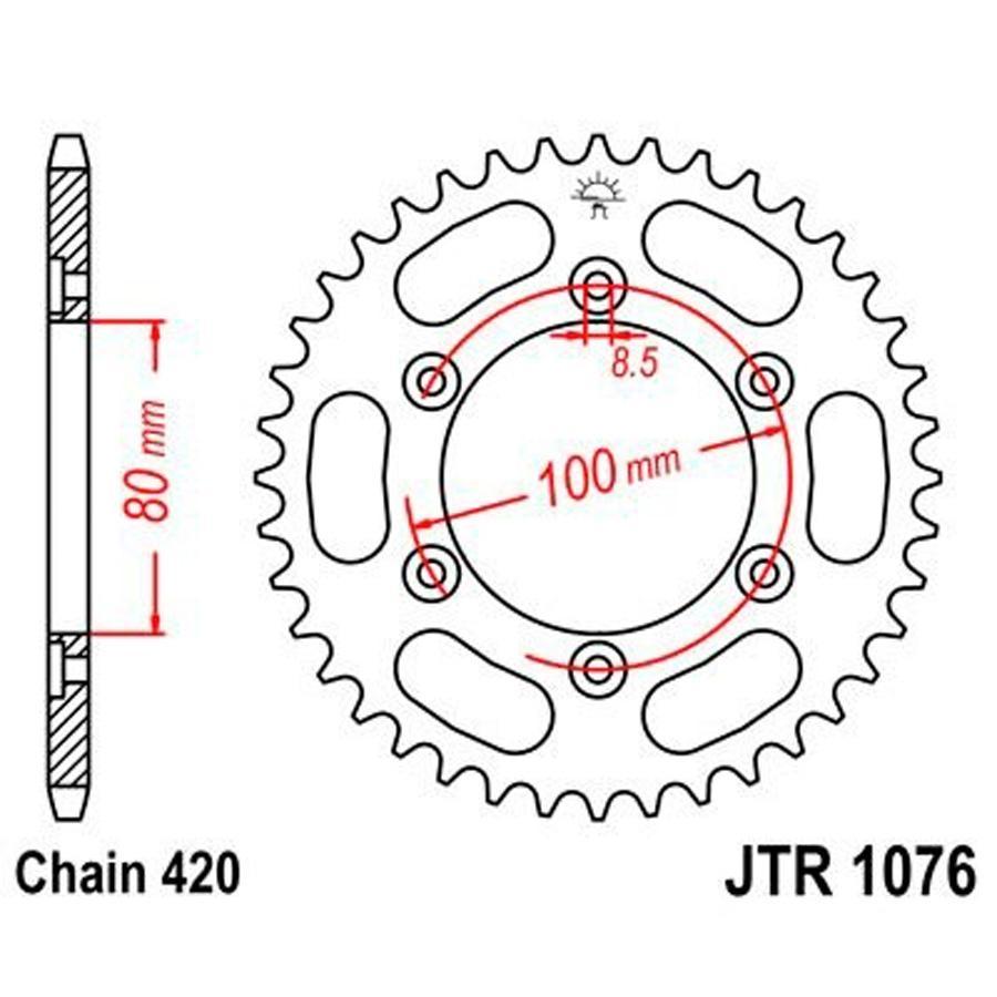 PLATO CORONA JT 1076 48T  420