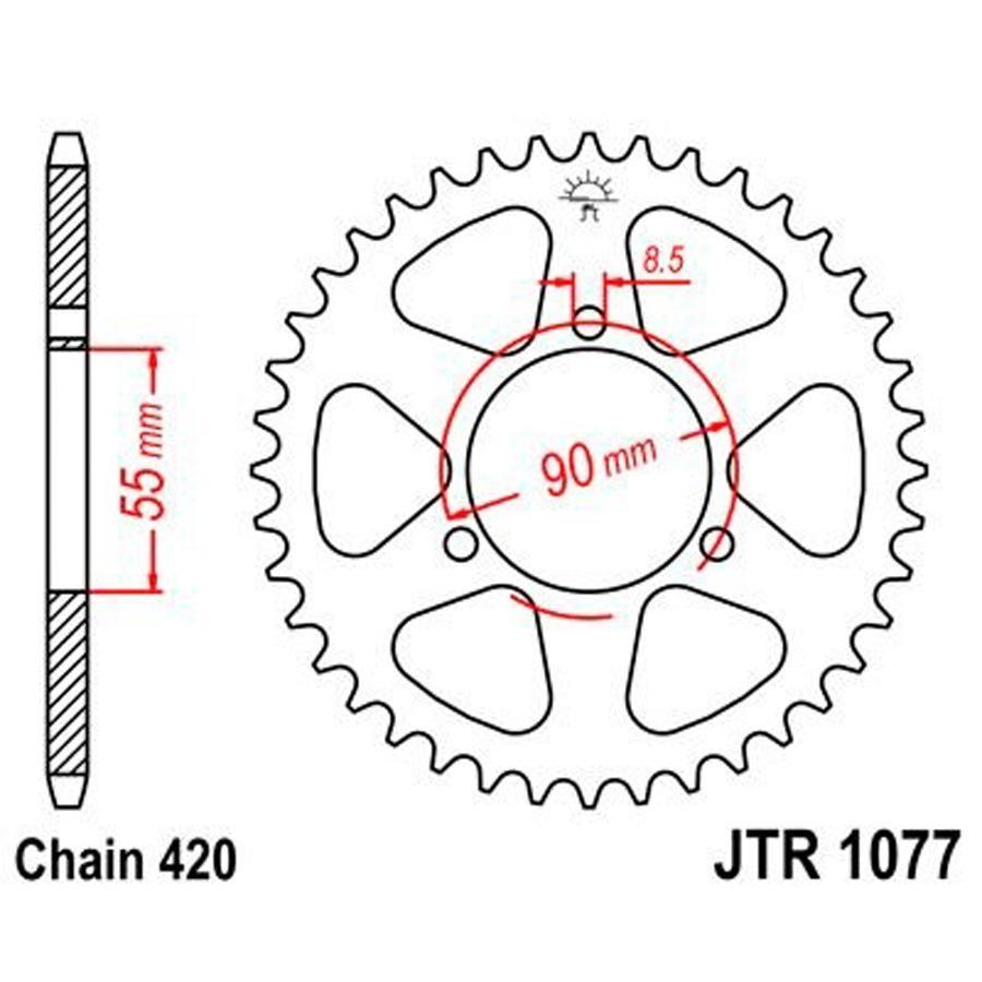 PLATO CORONA JT 1077 47T  420