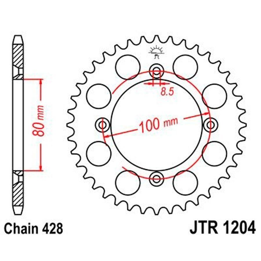 PLATO CORONA JT 1204 49T  428