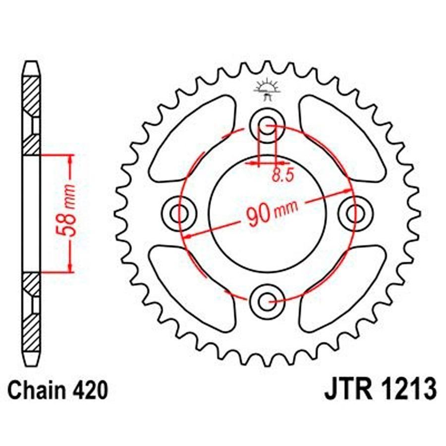 PLATO CORONA JT 1213 37T  420