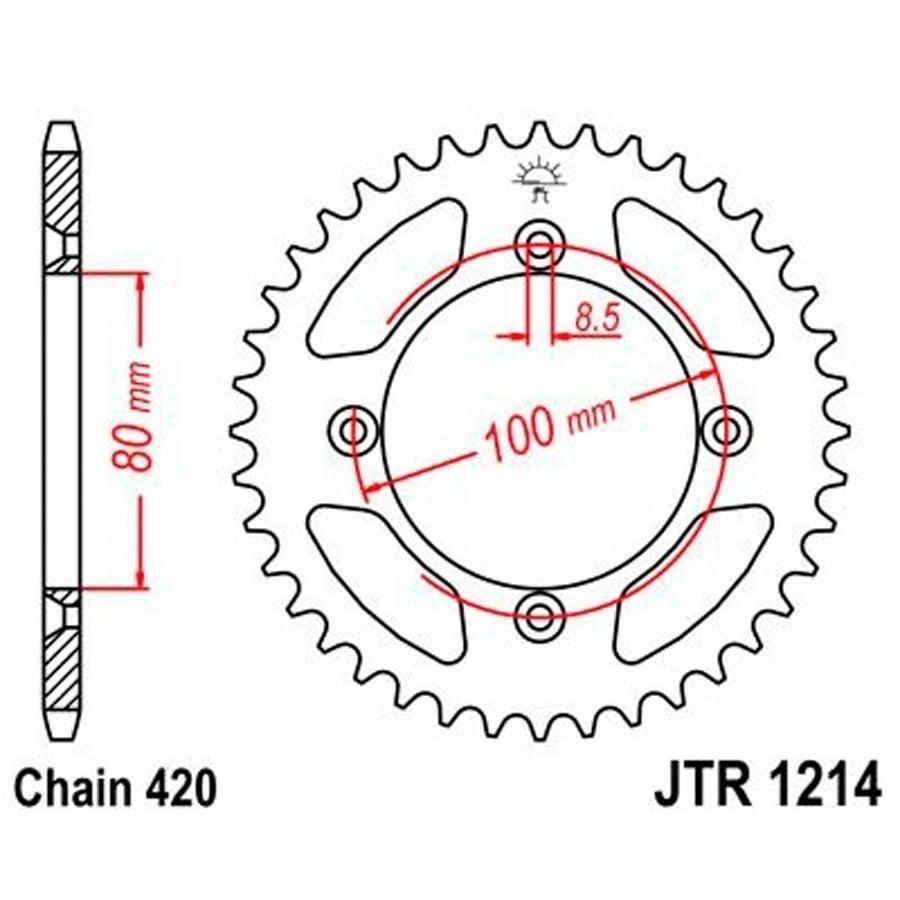PLATO CORONA JT 1214 46T  420