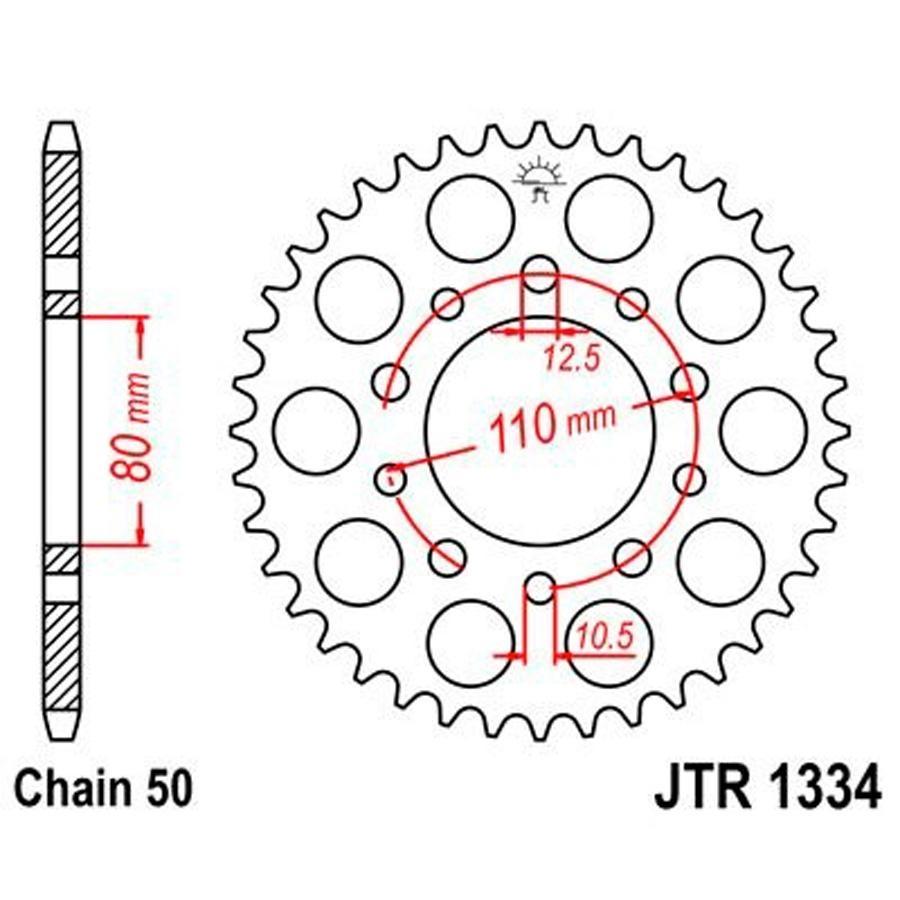 PLATO CORONA JT 1334 36T  530