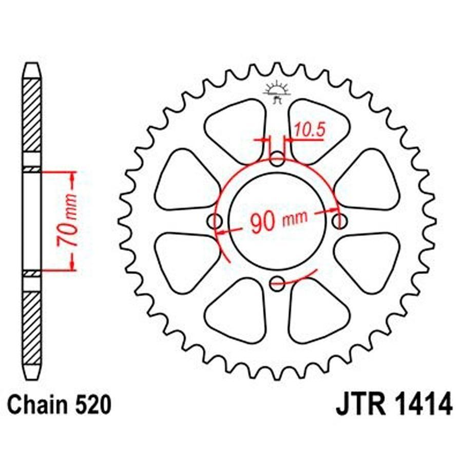 PLATO CORONA JT 1414 43T  520