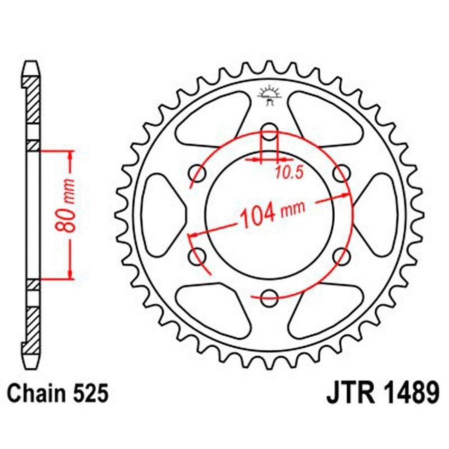 PLATO CORONA JT 1489 44T  525