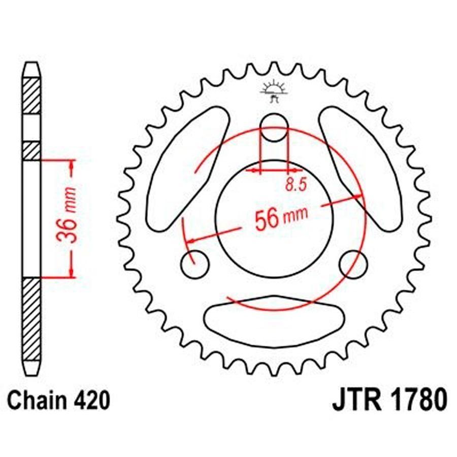 PLATO CORONA JT 1780 28T  420