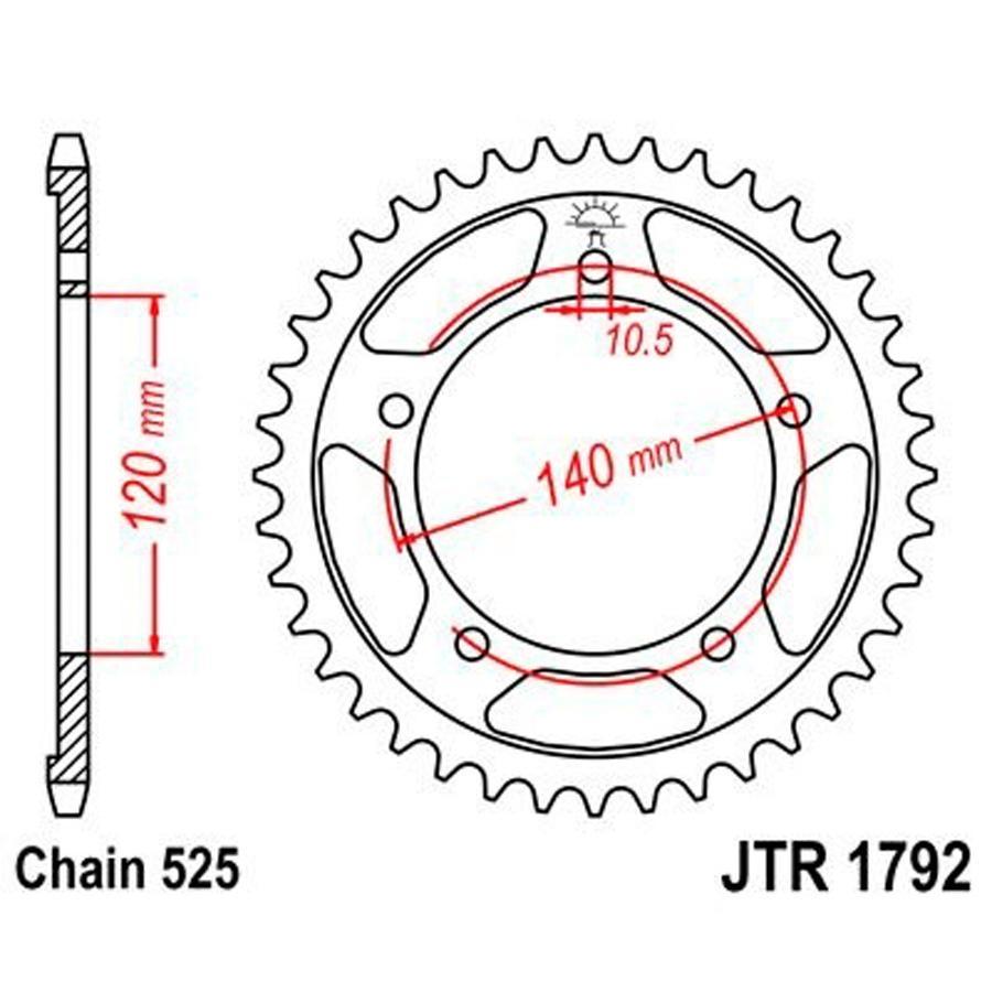 PLATO CORONA JT 1792 45T ZBK