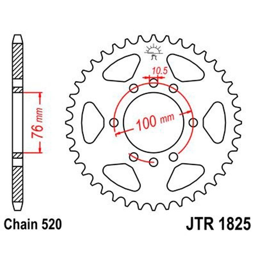 PLATO CORONA JT 1825 38T  520