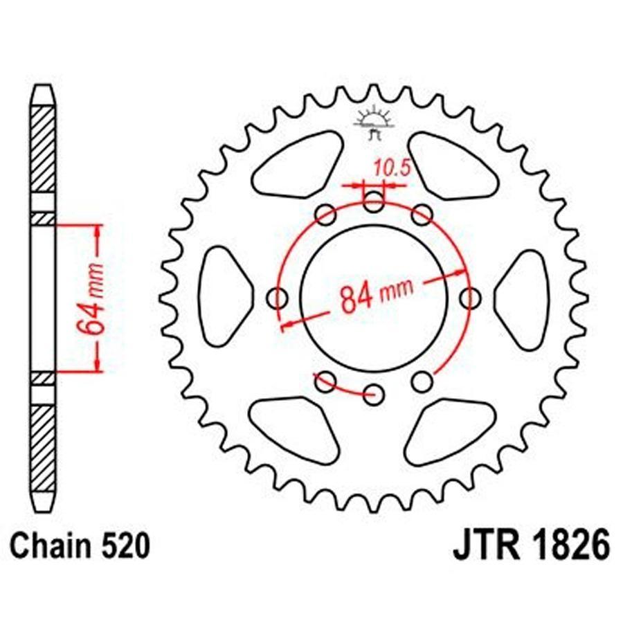 PLATO CORONA JT 1826 39T  520