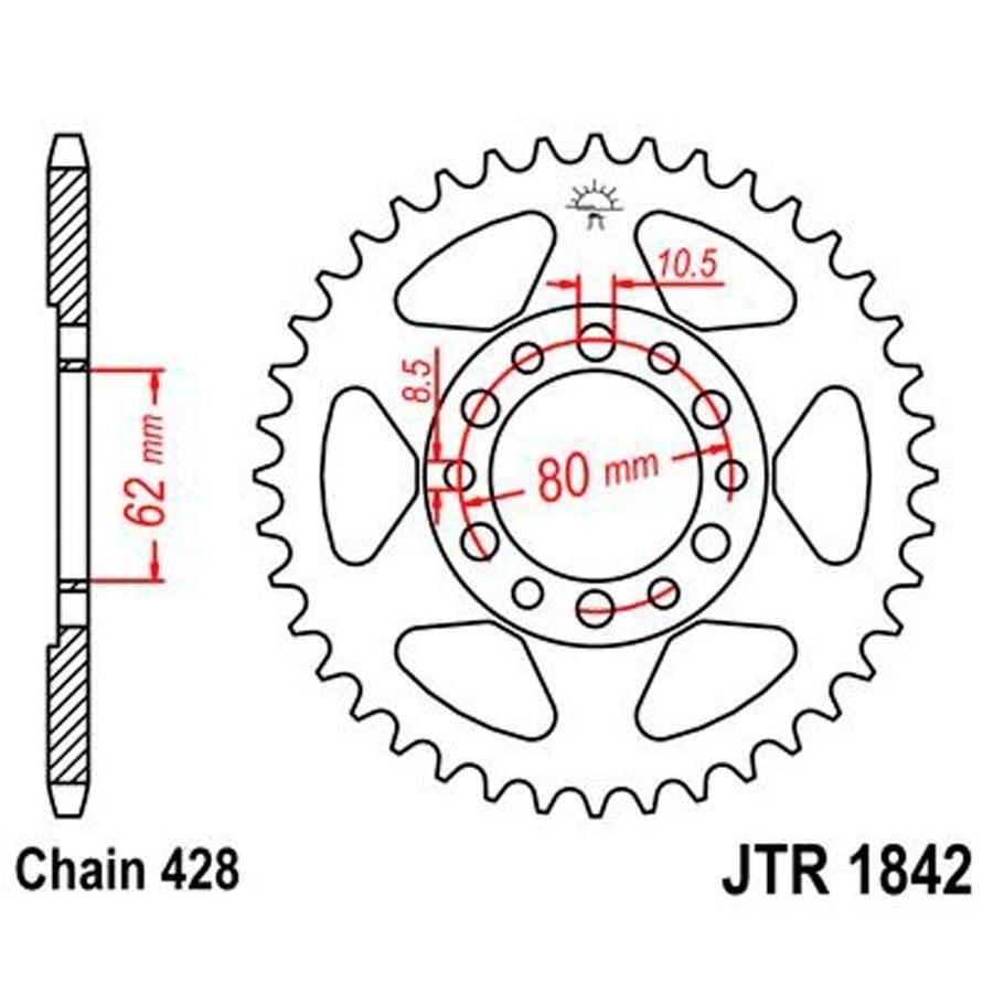 PLATO CORONA JT 1842 42T  428