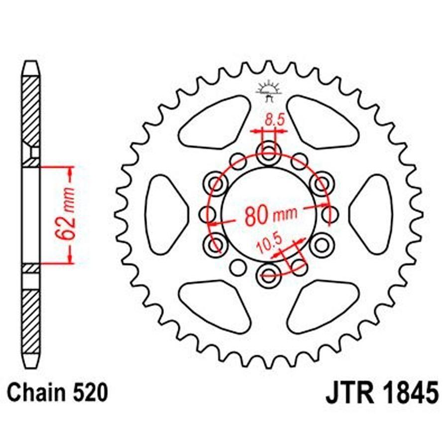 PLATO CORONA JT 1845 37T  520