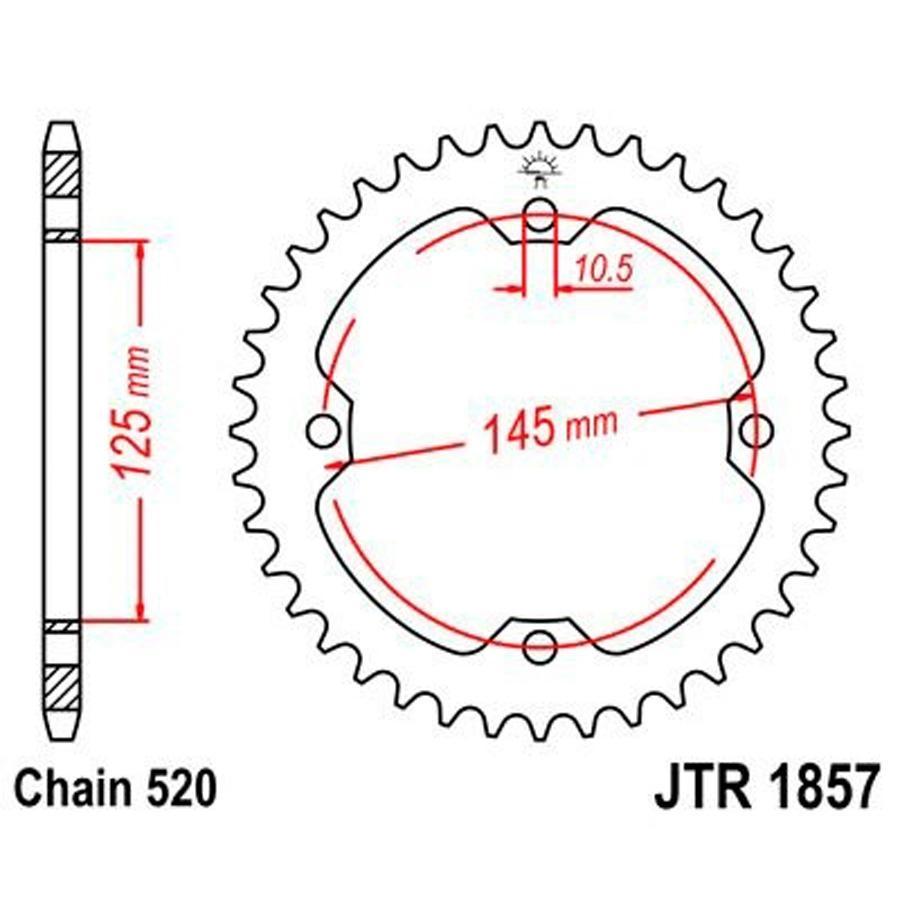 PLATO CORONA JT 1857 42T  520