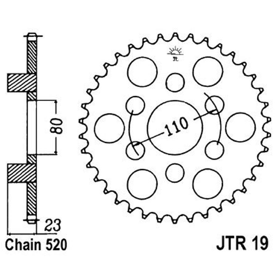 PLATO CORONA JT 019 36T  520