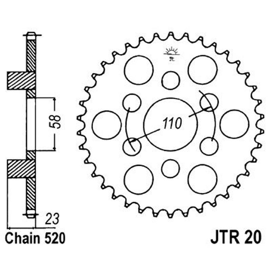 PLATO CORONA JT 020 41T  520