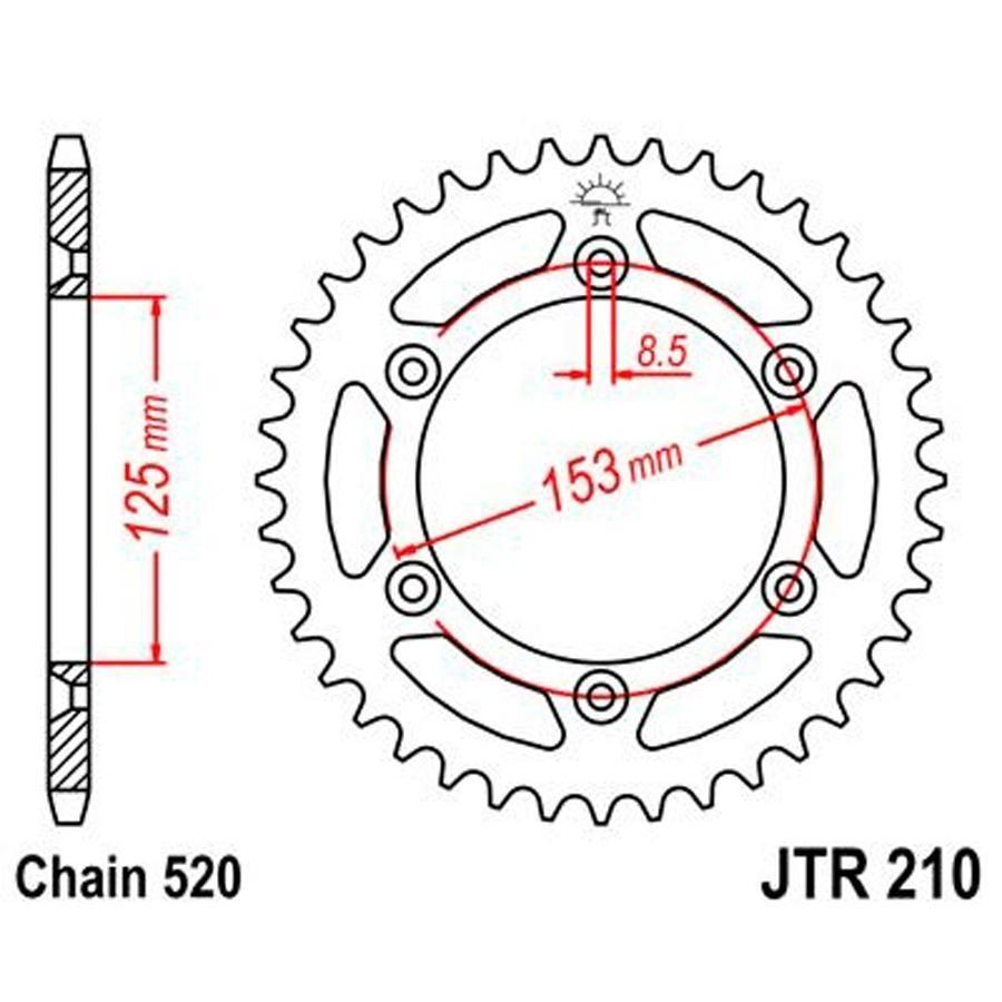 PLATO CORONA JT 210 52T  520