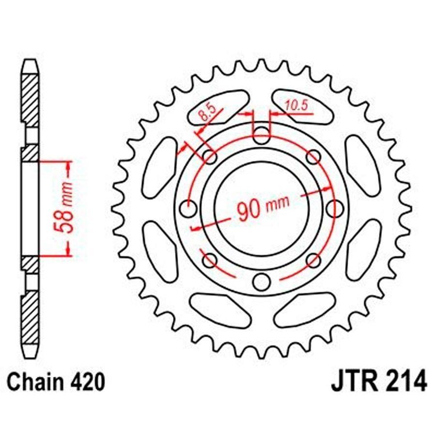 PLATO CORONA JT 214 36T  420
