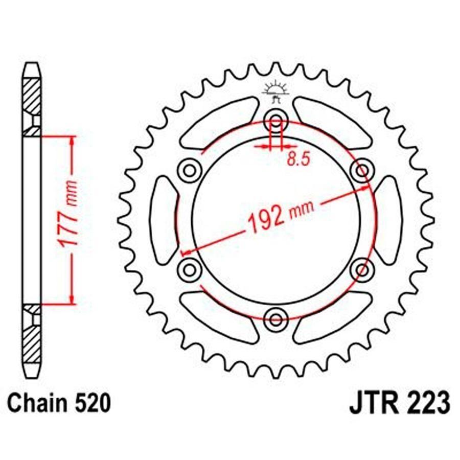 PLATO CORONA JT 223 52T  520