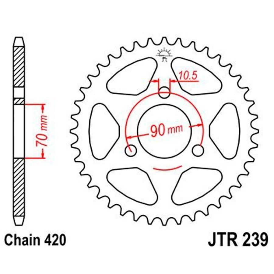 PLATO CORONA JT 239 47T  420