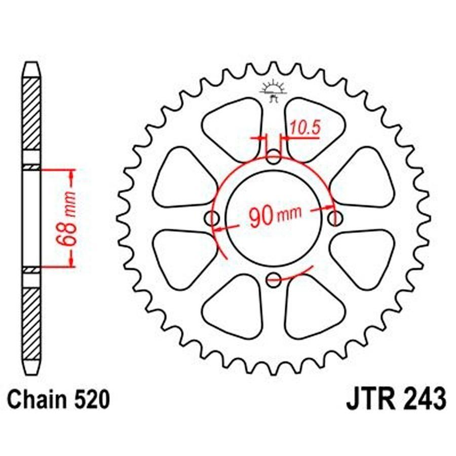 PLATO CORONA JT 243 42T  520