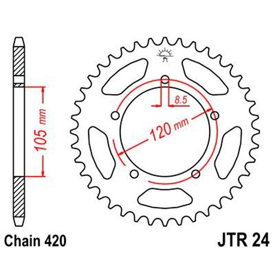 PLATO CORONA JT 024 51T  420