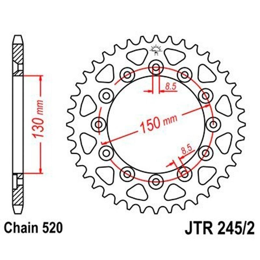 PLATO CORONA JT 245/2 47T  520