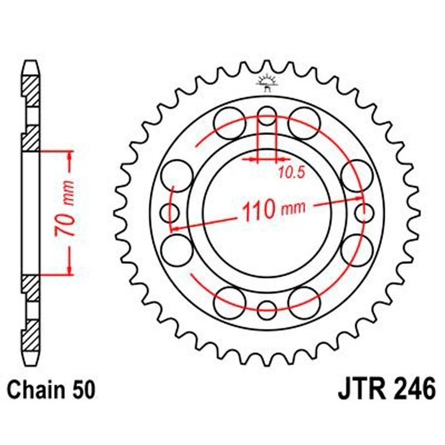 PLATO CORONA JT 246 41T  530
