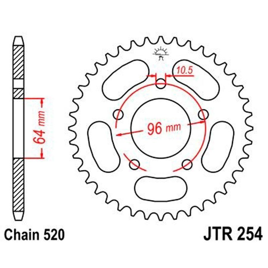 PLATO CORONA JT 254 43T  520