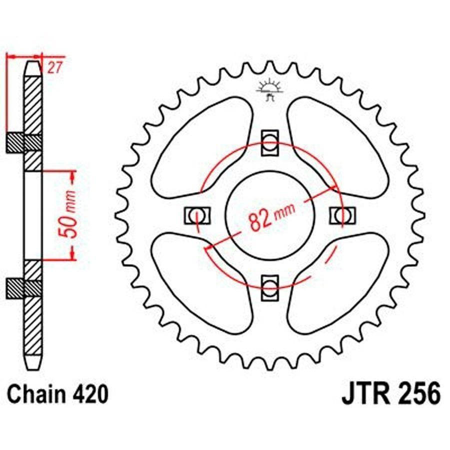 PLATO CORONA JT 256 38T  420