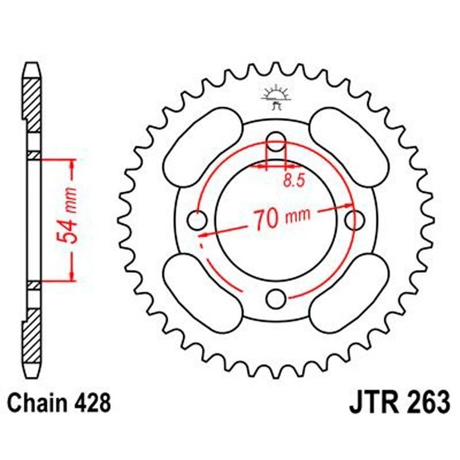 PLATO CORONA JT 263 40T  428
