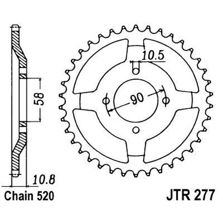 PLATO CORONA JT 277 41T  520