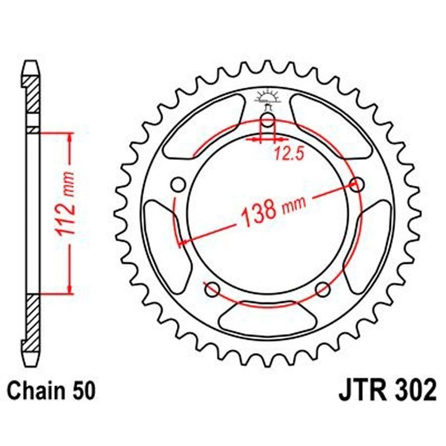 PLATO CORONA JT 302 44T ZBK