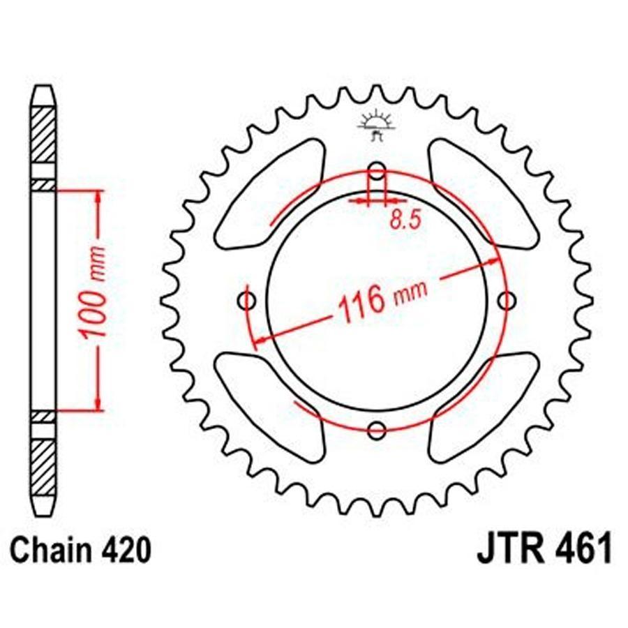 PLATO CORONA JT 461 50T  420