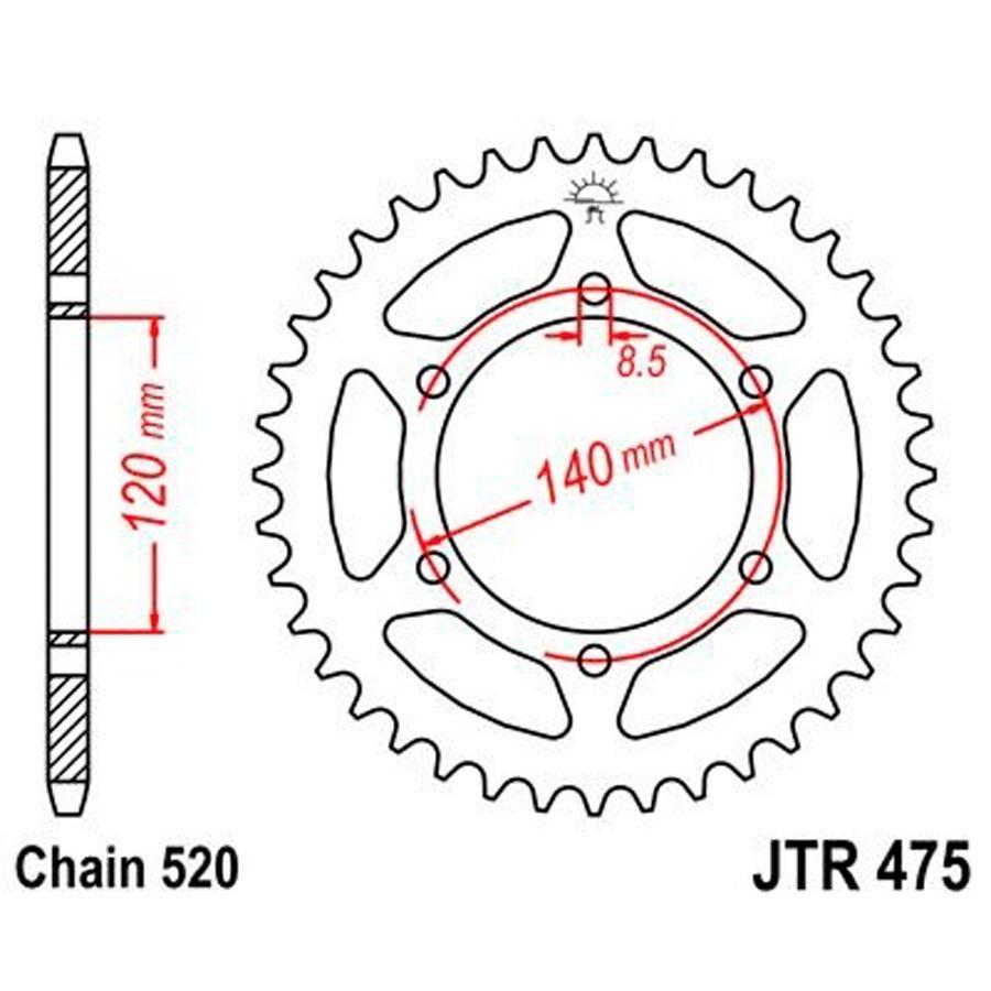 PLATO CORONA JT 475 44T  520