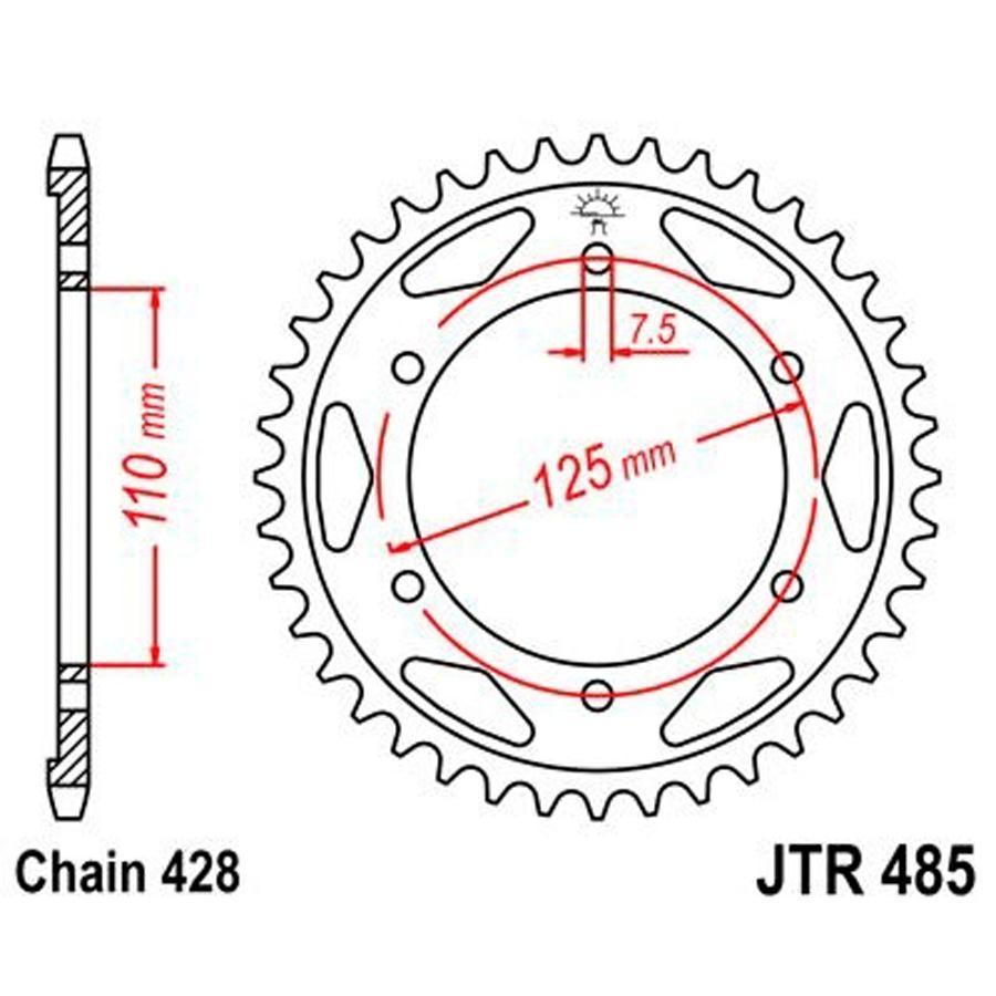 PLATO CORONA JT 485 46T  428