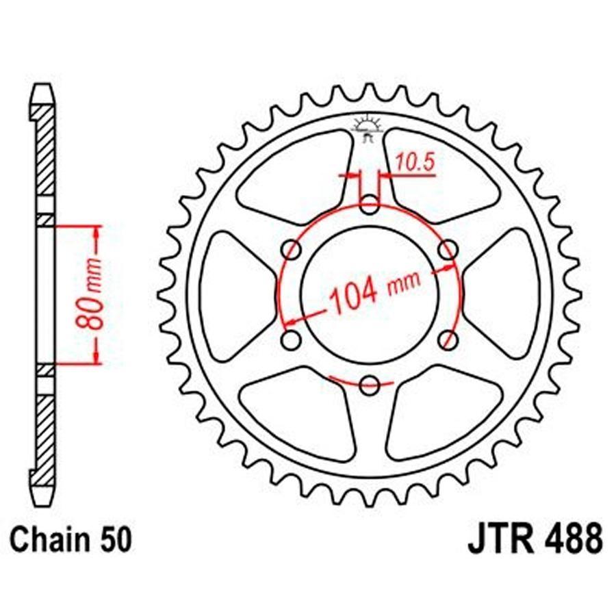 PLATO CORONA JT 488 40T  530