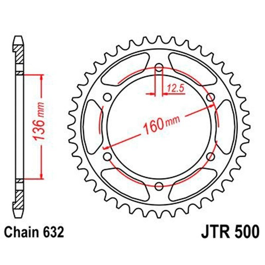 PLATO CORONA JT 500 40T  632