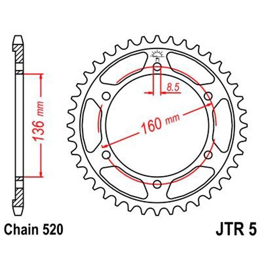 PLATO CORONA JT 005 43T  520