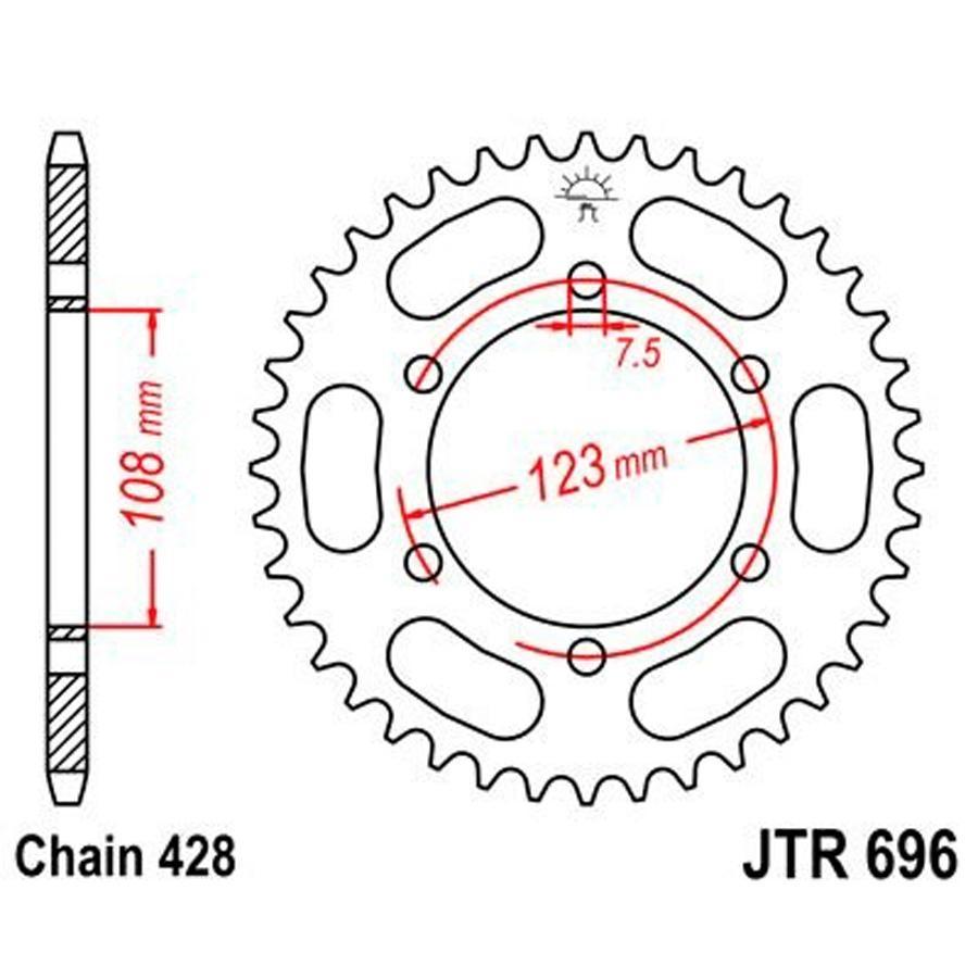 PLATO CORONA JT 696 43T  428