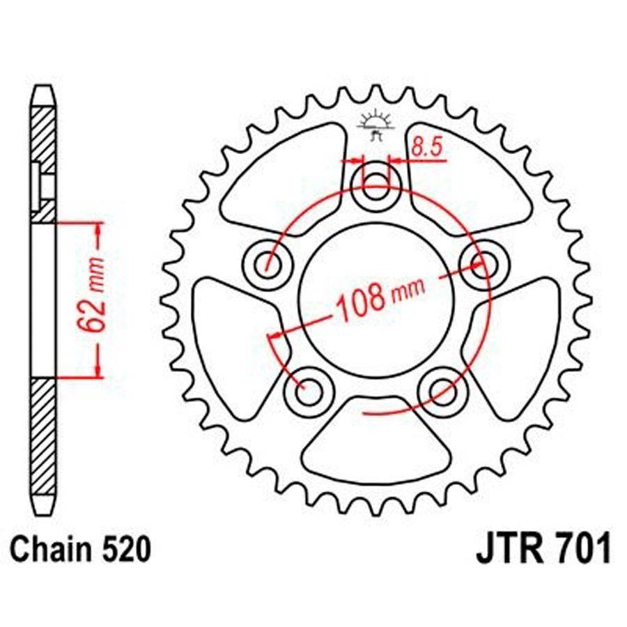PLATO CORONA JT 701 42T  520