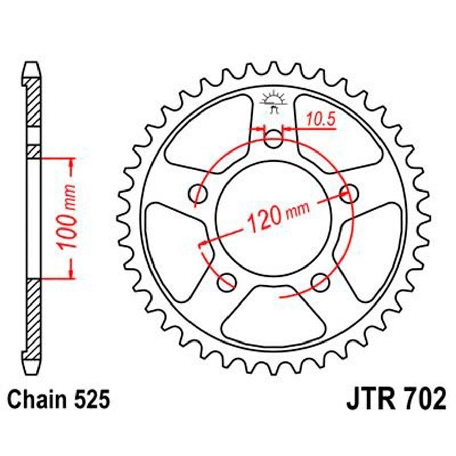 PLATO CORONA JT 702 42T  525