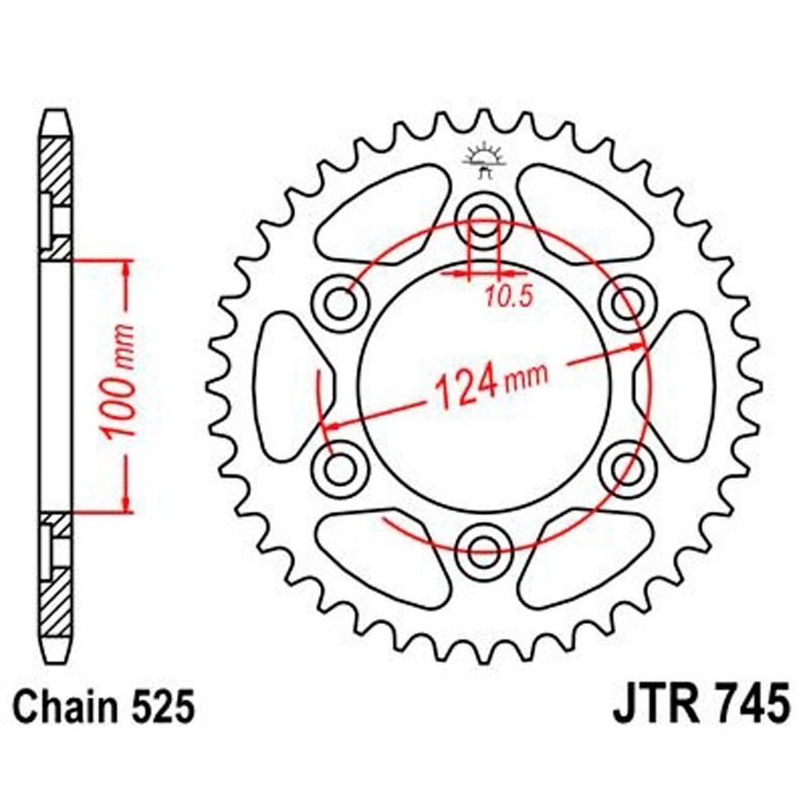 PLATO CORONA JT 745 38T  525