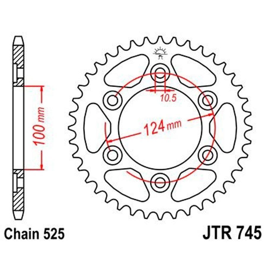 PLATO CORONA JT 745 43T  525