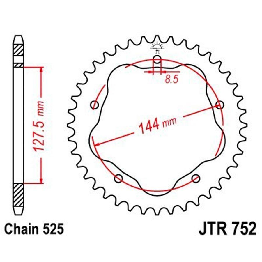 PLATO CORONA JT 752 41T  525