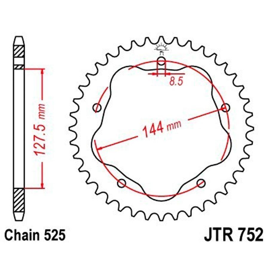 PLATO CORONA JT 752 42T  525