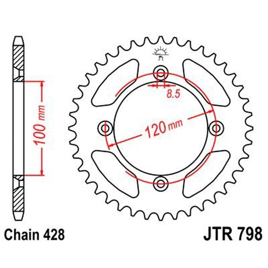 PLATO CORONA JT 798 44T  428