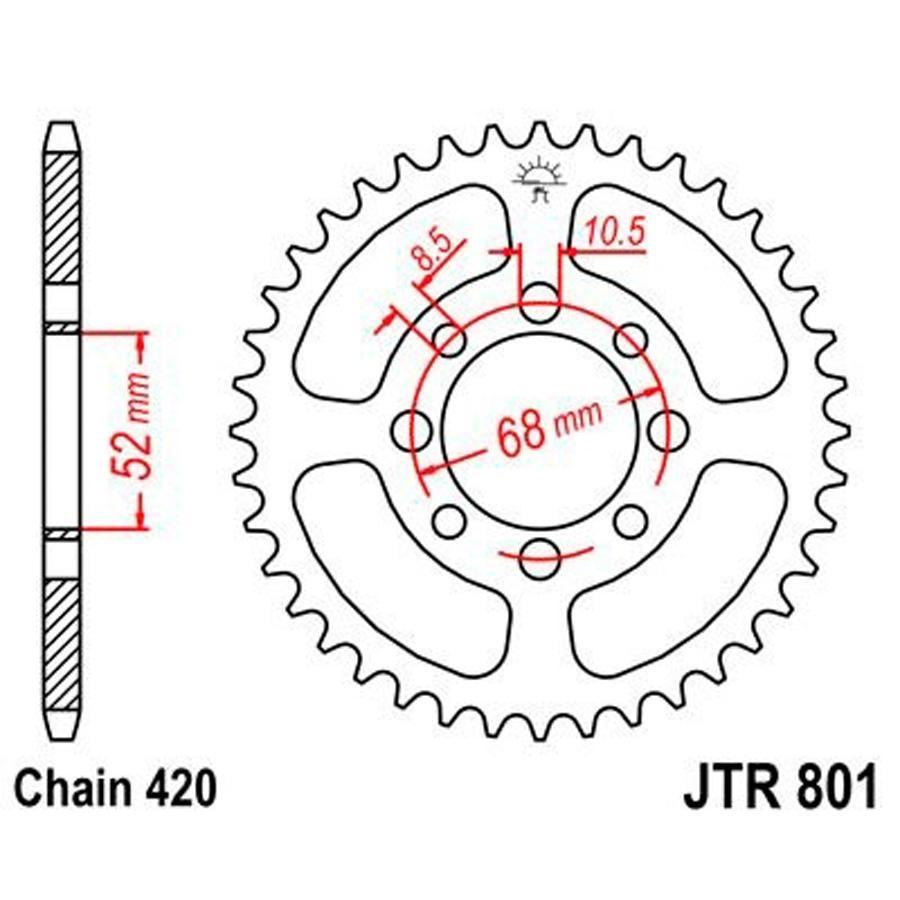 PLATO CORONA JT 801 47T  420
