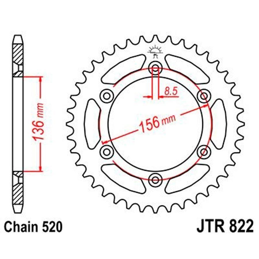 PLATO CORONA JT 822 43T  520
